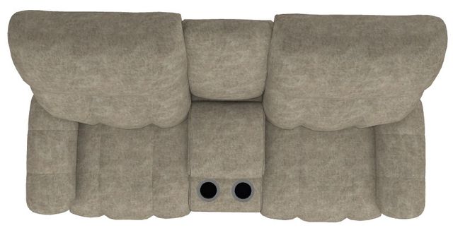 La-Z-Boy® Morrison Sable Manual Reclining Loveseat with Console-4