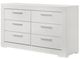 Coaster® Ives White High Gloss Dresser-2