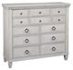 American Woodcrafters 1020 Salter Path White Master Chest-0