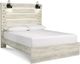 Signature Design by Ashley® Cambeck 5-Piece Whitewash Queen Panel Bed Set-1