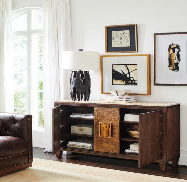 Lexington Home Silverado Santa Clara Walnut Hall Chest-3