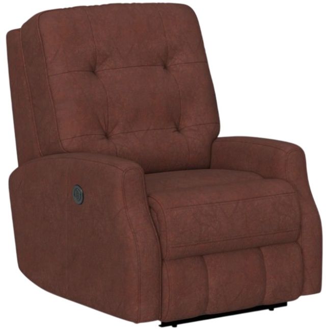 Flexsteel® Customizable Devon Leather Power Recliner-2
