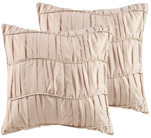 Olliix by Madison Park Camillia 8 Piece Navy Queen Cotton Comforter Set-2