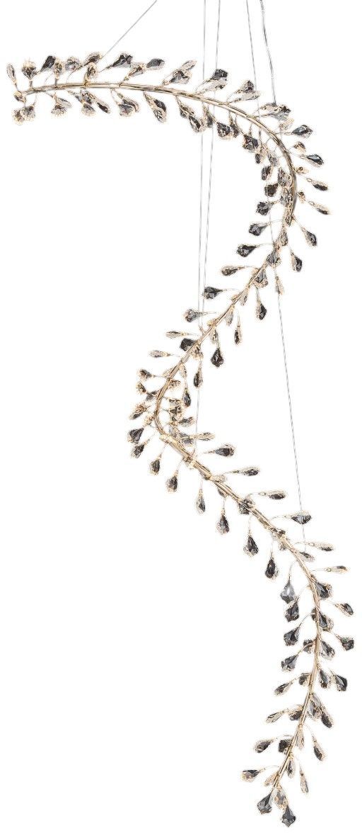 Michael Amini® Elora Clear/Gold LED Chandelier-0