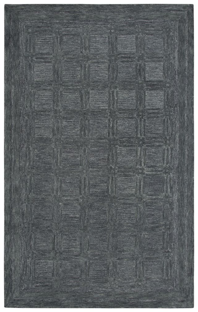 Rizzy Home Fifth Avenue Dark Gray 10' x 13' Rug-0