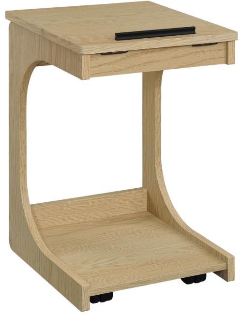 Coaster® Ralston Light Oak Lift-Top Sofa Side Table-0
