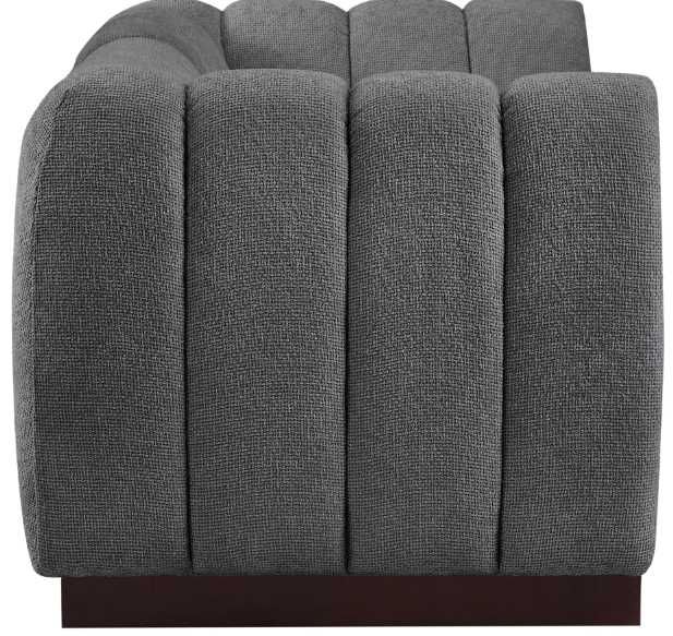 Meridian Furniture Quinn 2-Piece Gray Modular Sofa-2