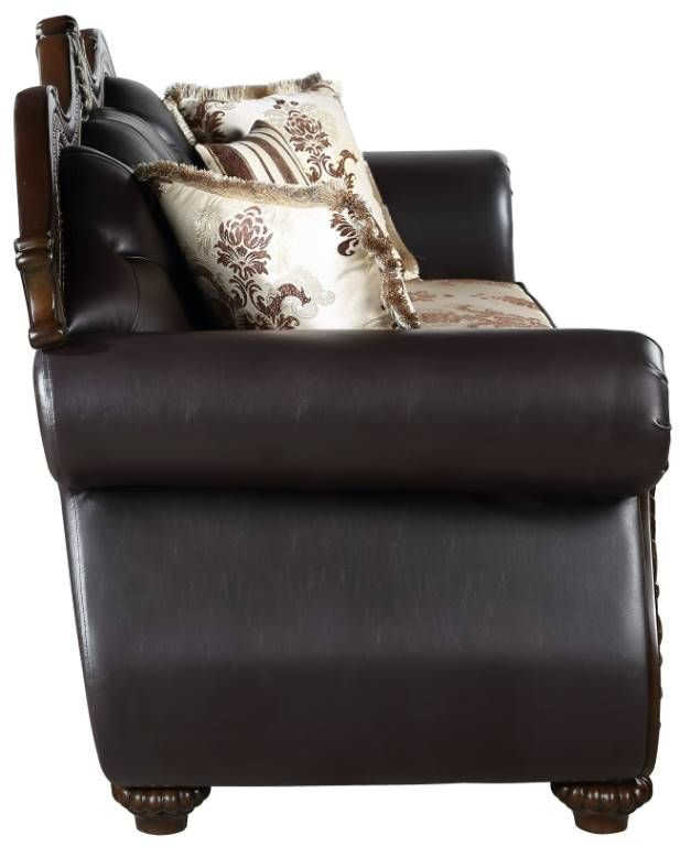 New Classic® Home Furnishings Maximus Brown Sofa-3