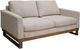 International Furniture Direct Mita Ivory Loveseat-0