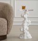 Uttermost® Remnant White Stone Drink Table-1