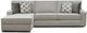 England Furniture Customizable Lyndon Left-Arm Facing Sofa Sectional and Chaise-2