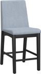 Emerald Home Madison Black/Gray Counter Gathering Stool-0