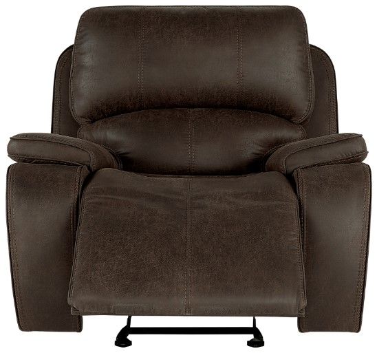 New Classic® Home Furnishings Brookings Brown Power Glider Recliner-3