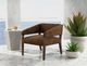 International Furniture Direct Murcia Brown Chair-3