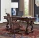 Aspenhome® Sheffield Warm Rubbed Brown Office Arm Chair-3