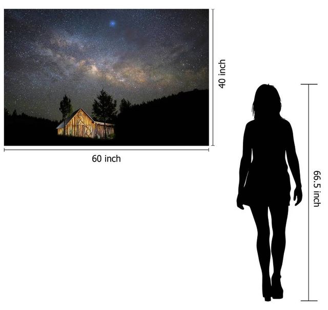 Classy Art Starry Barn Wall Art-2