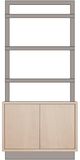Vanguard® Furniture Sinclair Etagere White Accents Shelves-1
