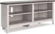 Signature Design by Ashley® Dorrinson Two-Tone Corner TV Stand-0