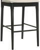 Armen Living Tobias Black/White Barstool-5
