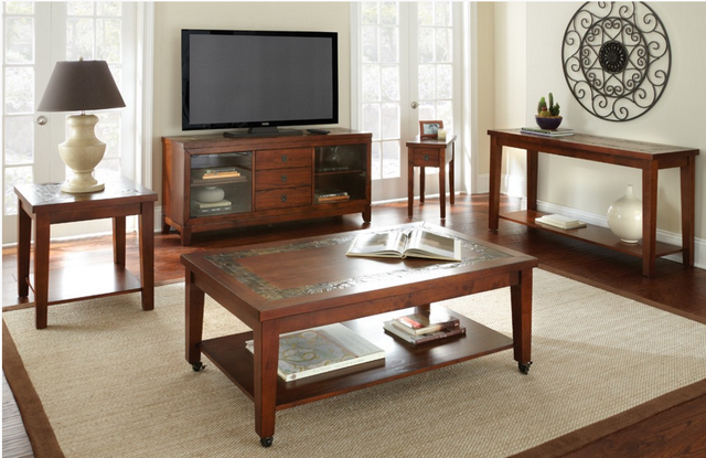 Steve Silver Co. Davenport Sofa Table-0