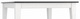 Canadel Customizable Gourmet Peppercorn Washed 36"H Dining Table with Dove White Legs-1