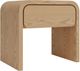 Modus Furniture Elora Timber 1-Drawer Nightstand-0