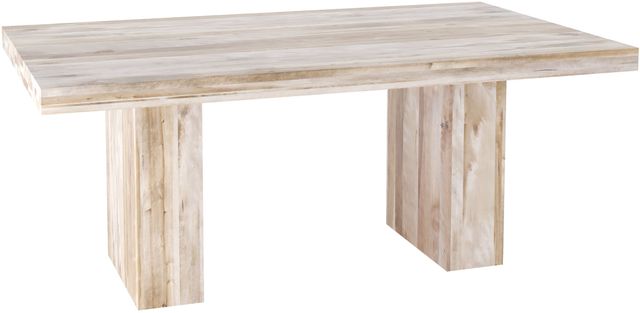 Canadel Customizable Loft 72" Natural Washed Rectangular Dining Table-0