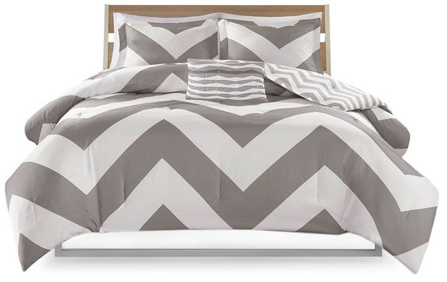 Olliix by Mi Zone Libra Grey Full/Queen Comforter Set-0