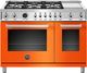 Bertazzoni Professional Series 48" Orange Pro Style Duel Fuel Range-0