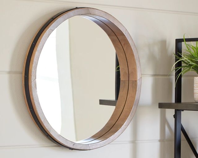 Signature Design by Ashley® Jamesburg Brown Accent Mirror-3