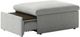Luonto Furniture Otto Lea Cot Sleeper Ottoman-1