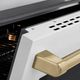 ZLINE Autograph Edition Paramount 24" Satin Stainless Steel Pro Style Induction Range with White Matte Door and Champagne Bronze Accents-3