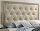 ACME Furniture Carine Champagne Queen Upholstered Panel Bed-3