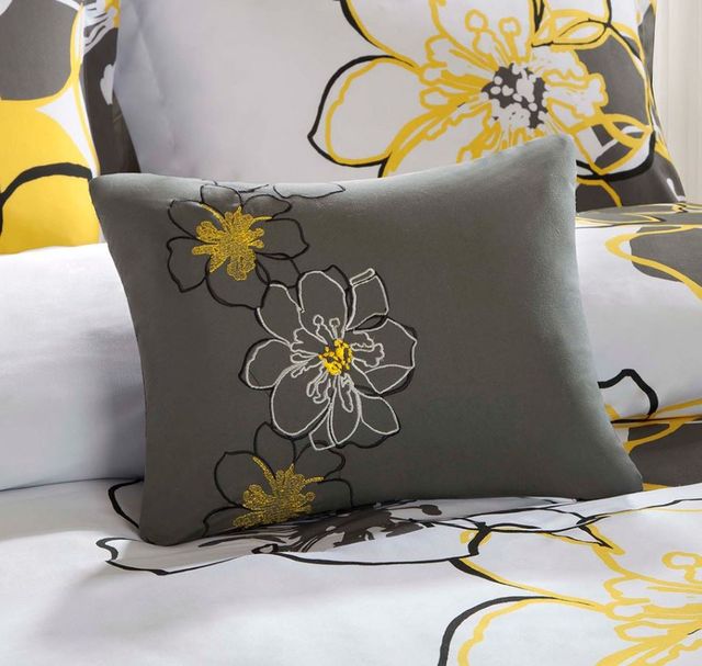Olliix by Mi Zone Allison Yellow Full/Queen Comforter Set-1