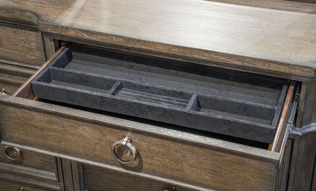 Signature Design by Ashley® Wickenger Dark Brown Dresser-3
