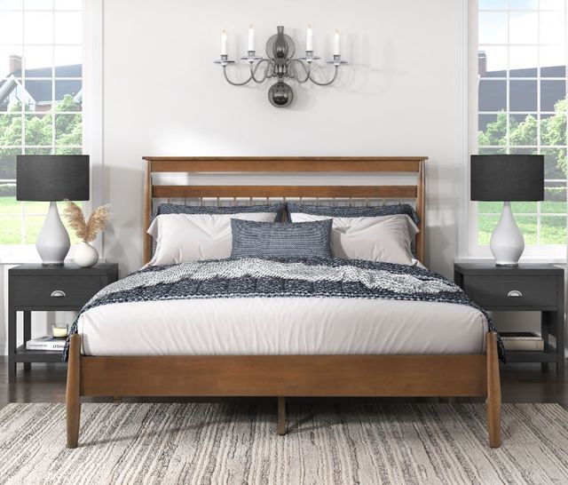Homelegance®  Arlo Chestnut Queen Platform Bed-1