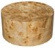 A & B Home Brown Burl Wood Coffee Table-0