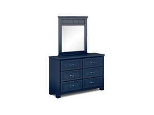 navy blue dresser set Landocken - Brown / Blue