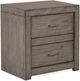 aspenhome® Modern Loft Graystone 2-Drawer Nightstand-0