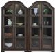 Liberty Furniture Provence Park 2-Piece Chateau Brown Display Cabinet Set-0