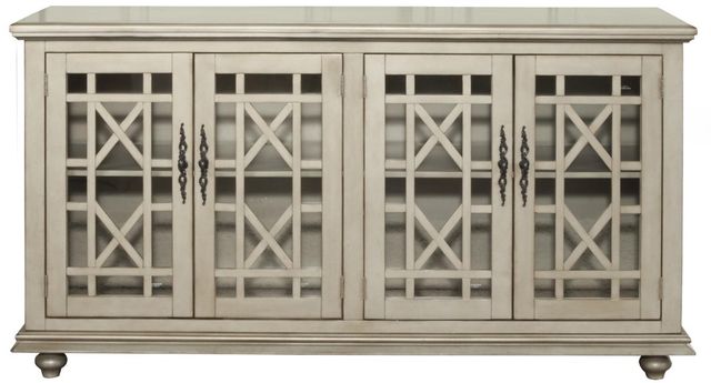 Martin Svensson Elegant Antique Silver Media Console-3