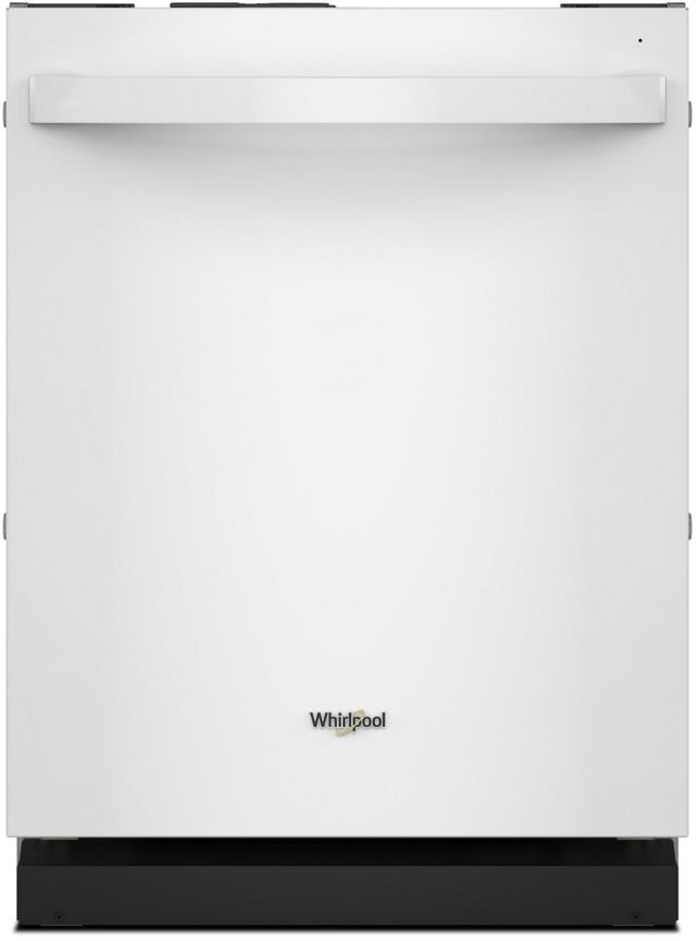 Whirlpool® 24" White Top Control Built In Dishwasher-0
