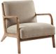 Olliix by INK+IVY Taupe Novak Lounge Chair-3