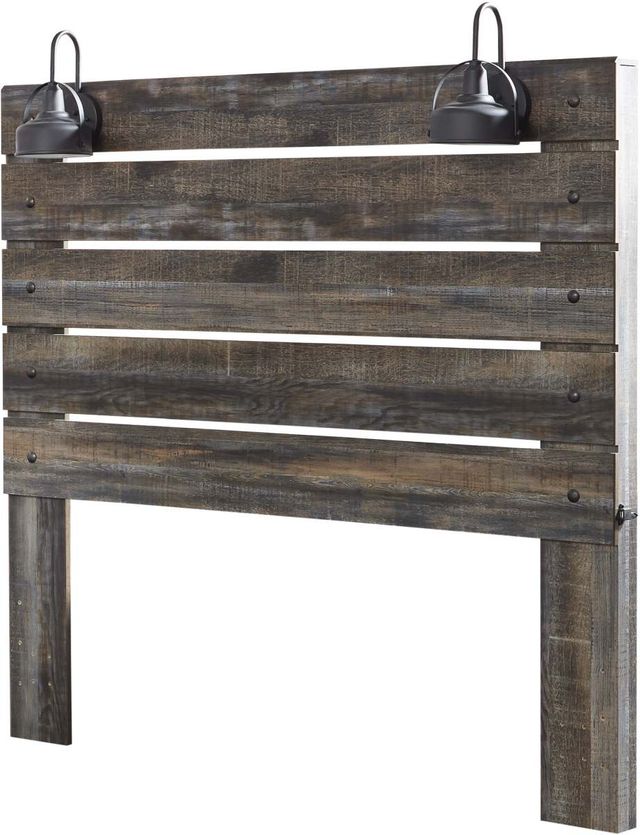 Signature Design by Ashley® Drystan Brown Queen Panel Bed-2