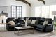Palliser® Furniture Customizable Kenaston 6-Piece Power Reclining Curved Sectional with Power Headrest and Power Lumbar-1