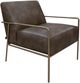 International Furniture Direct Aragon Chocolate Brown Arm Chair-0
