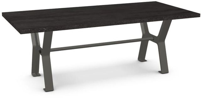 Amisco Customizable Parade 31" Thermo Fused Laminate Table with 1" Thick Tabletop -0