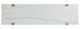 Steve Silver Co. Perth White Sofa Table with Weathered Sand Base-2
