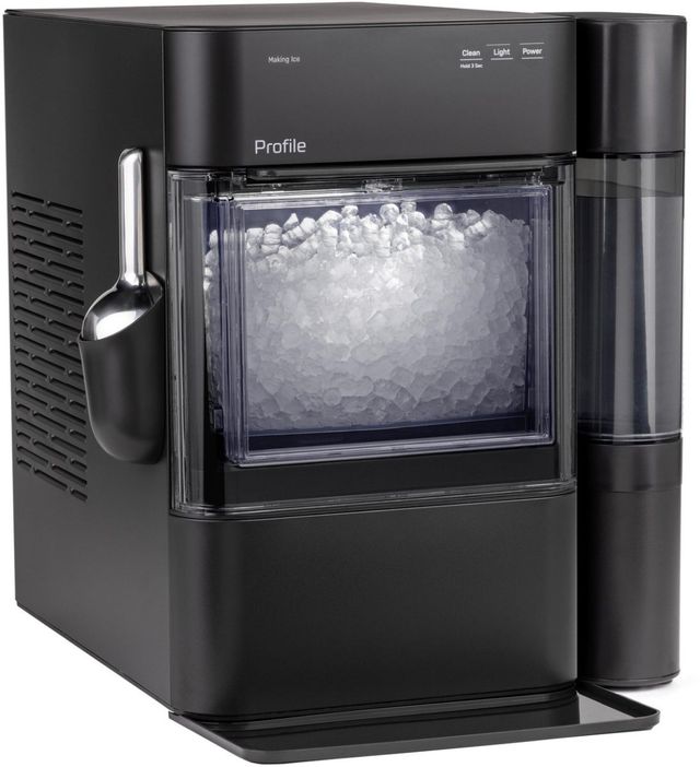 GE Profile™ Opal™2.0 Ultra 13" 38 lb. Carbon Black Ice Maker-1