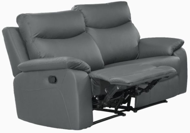 Mazin Furniture Wembley 2-Piece Dark Gray Modular Reclining Loveseat-2